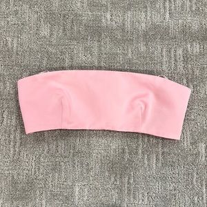 Zara Barbie Pink Tube Top NWT